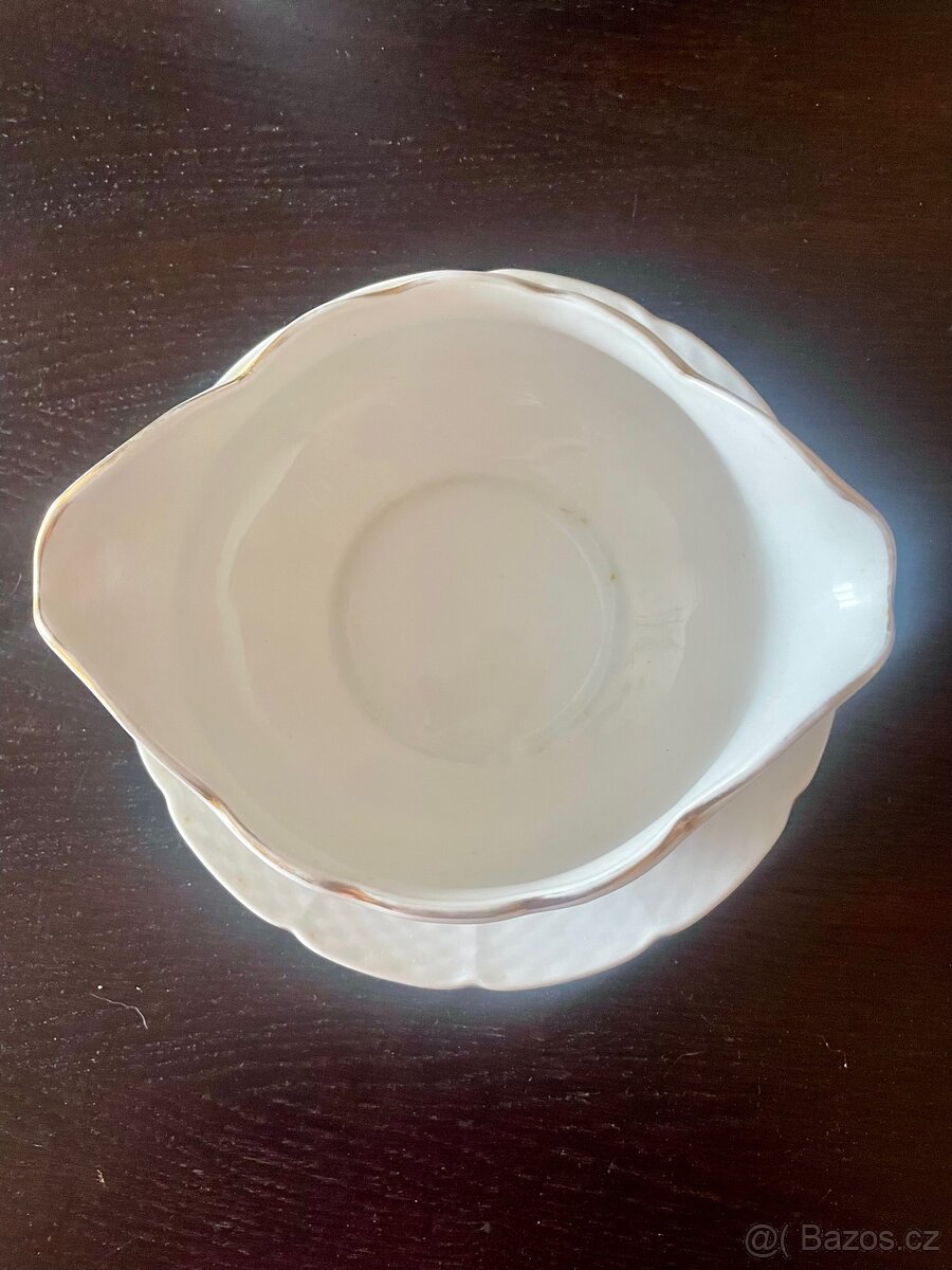 Porcelánová terina a omáčník Thun - 2