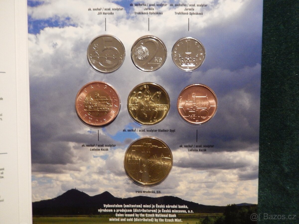 Sada oběžných mincí 2016 Česká republika standard - 2