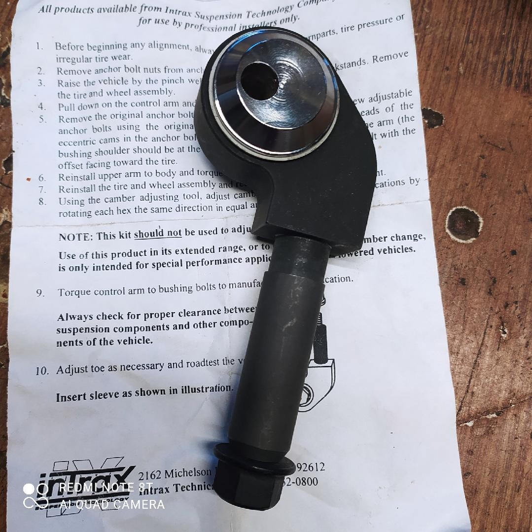 Čepy odklonu kola - 2