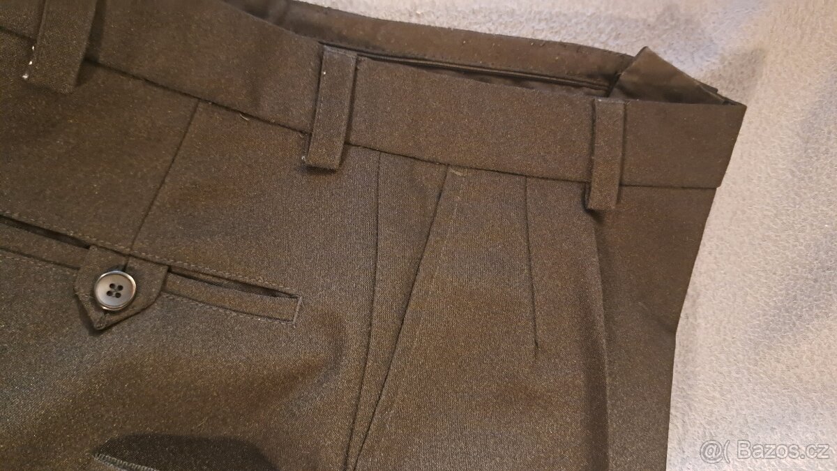 Černé spoločenský kalhoty - 2