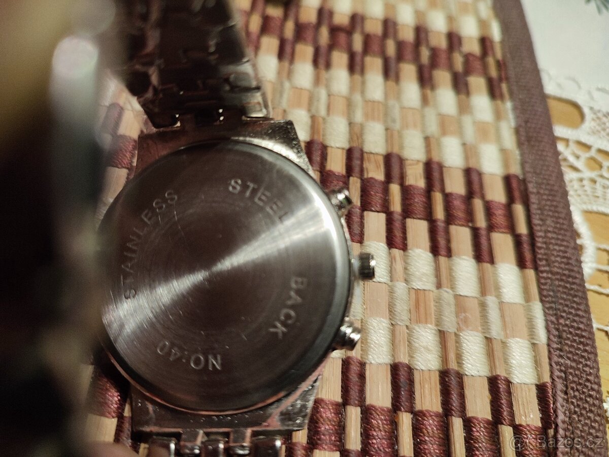 2 krát Hodinky Stainles Steel Back - 2