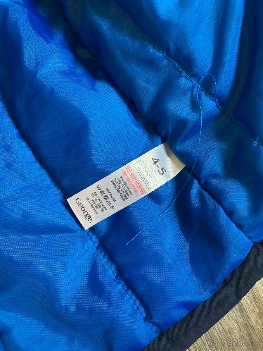 Přechodová bunda 4-5 let - 2