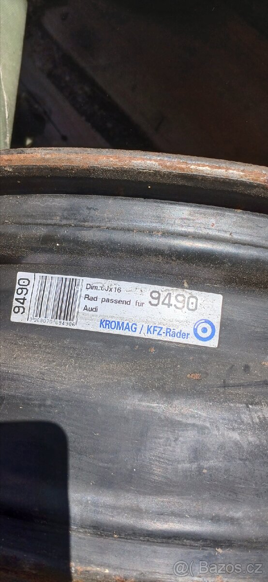 Plechové disky audi - 2