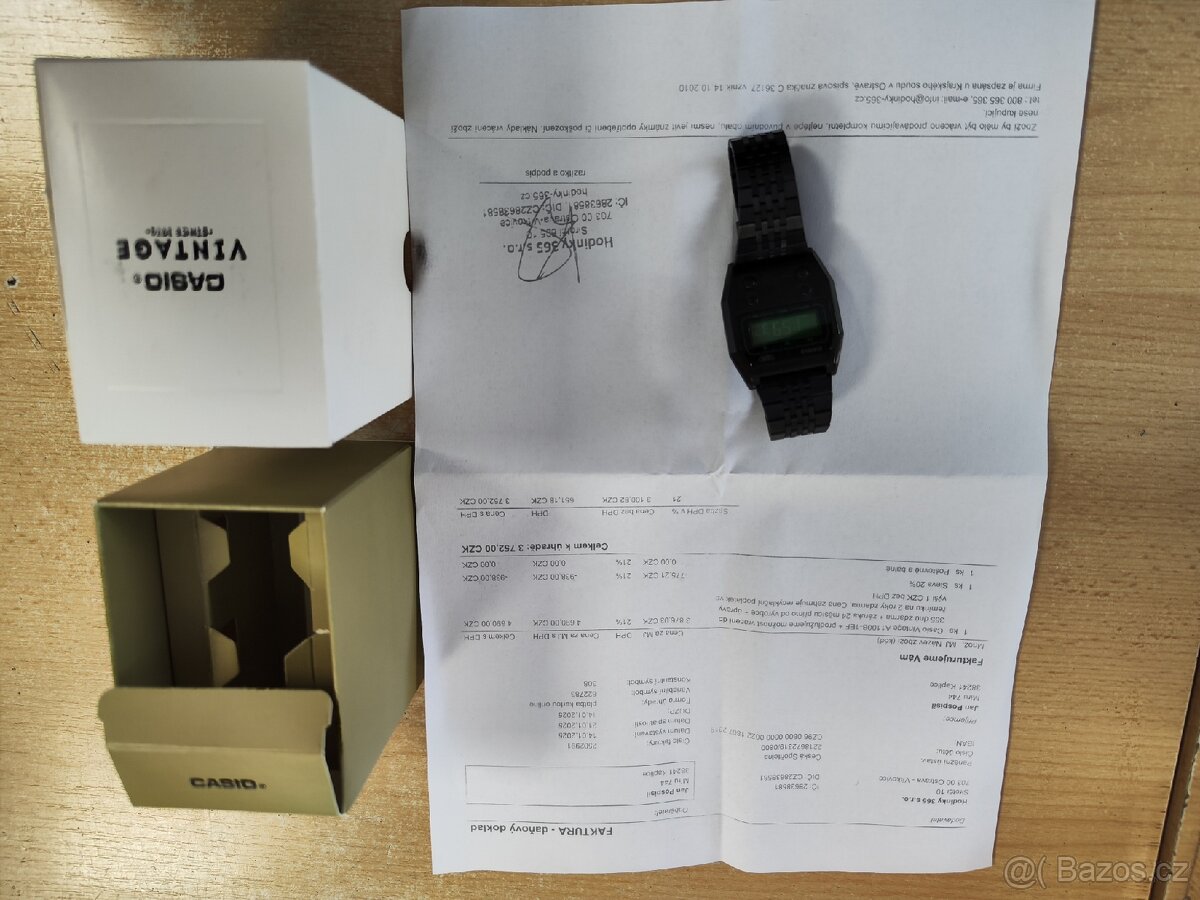 Prodám hodinky CASIO VINTAGE A1100B-1EF - 2