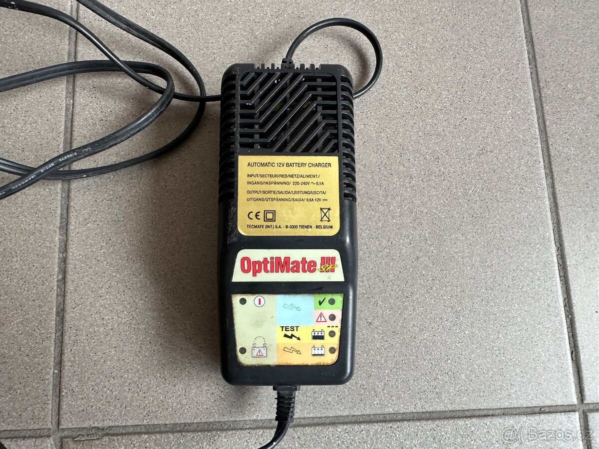 Nabíječka TecMate Optimate III SP - 2