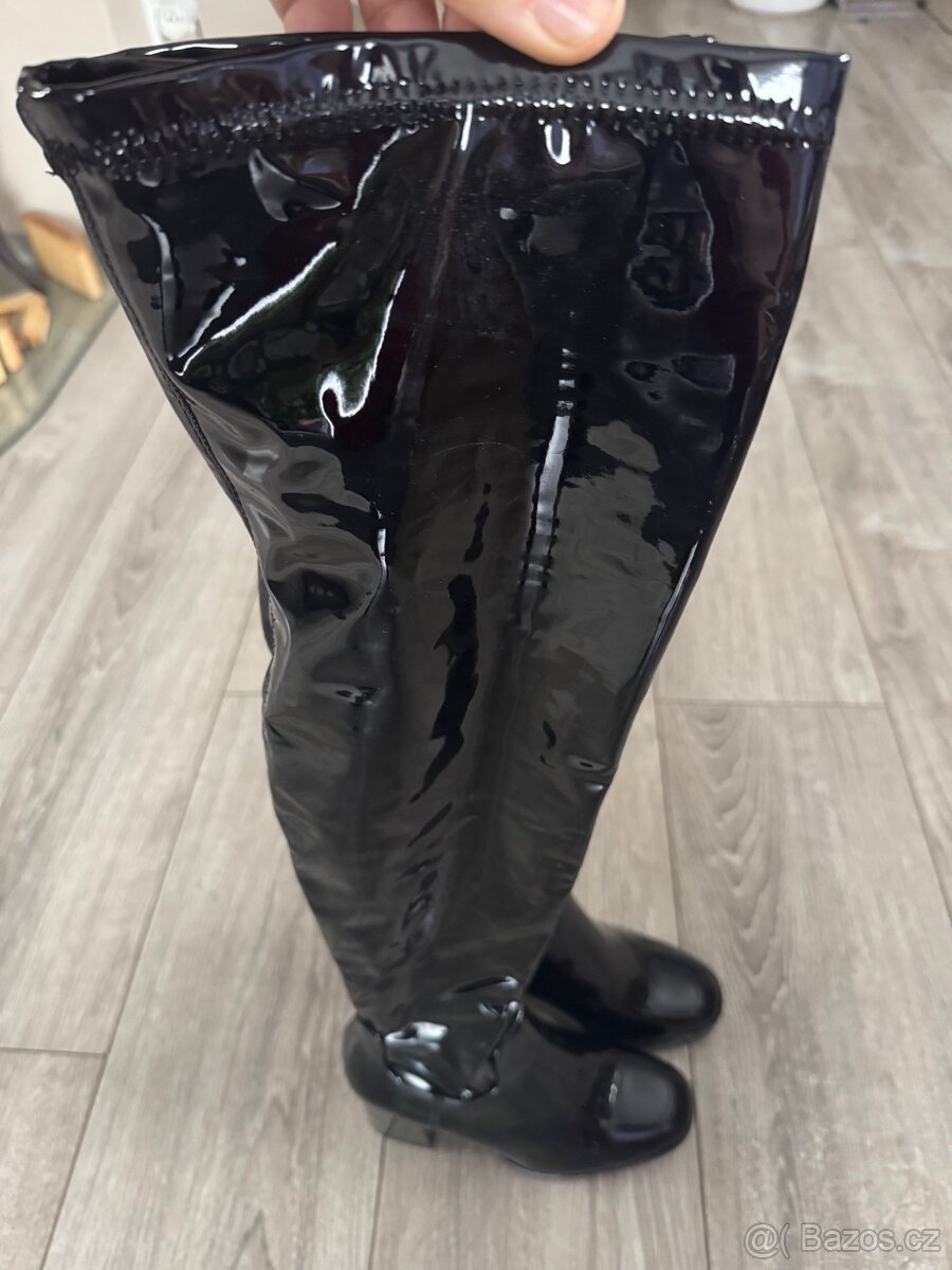 Lakované kozačky - 2