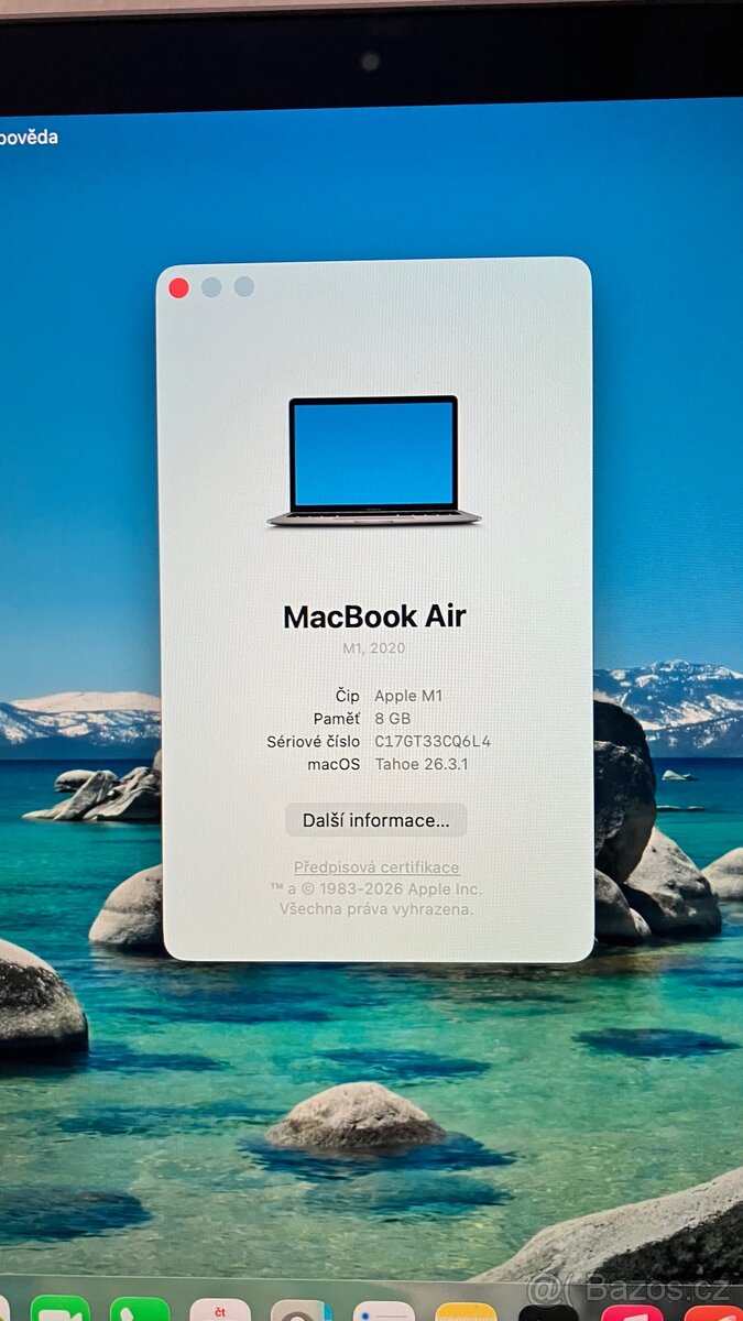 Macbook Air 13” M1 - 2