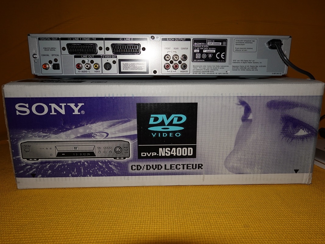 DVD přehrávač Sony DVP-NS 400D - 2