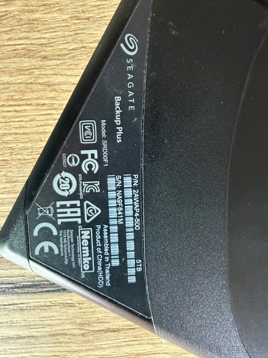 Seagate BackUp Plus Portable 5TB černý - 2
