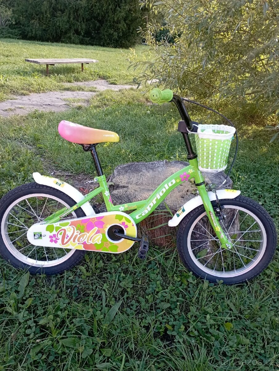 Dívčí kolo Capriolo Viola vel. 16 - 2