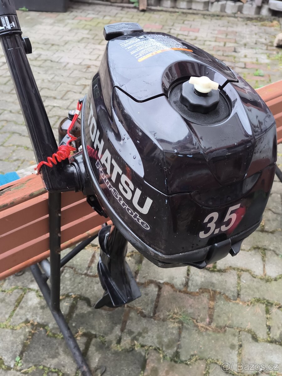 Prodám Tohatsu 3,5Hp, Nutný servis - 2
