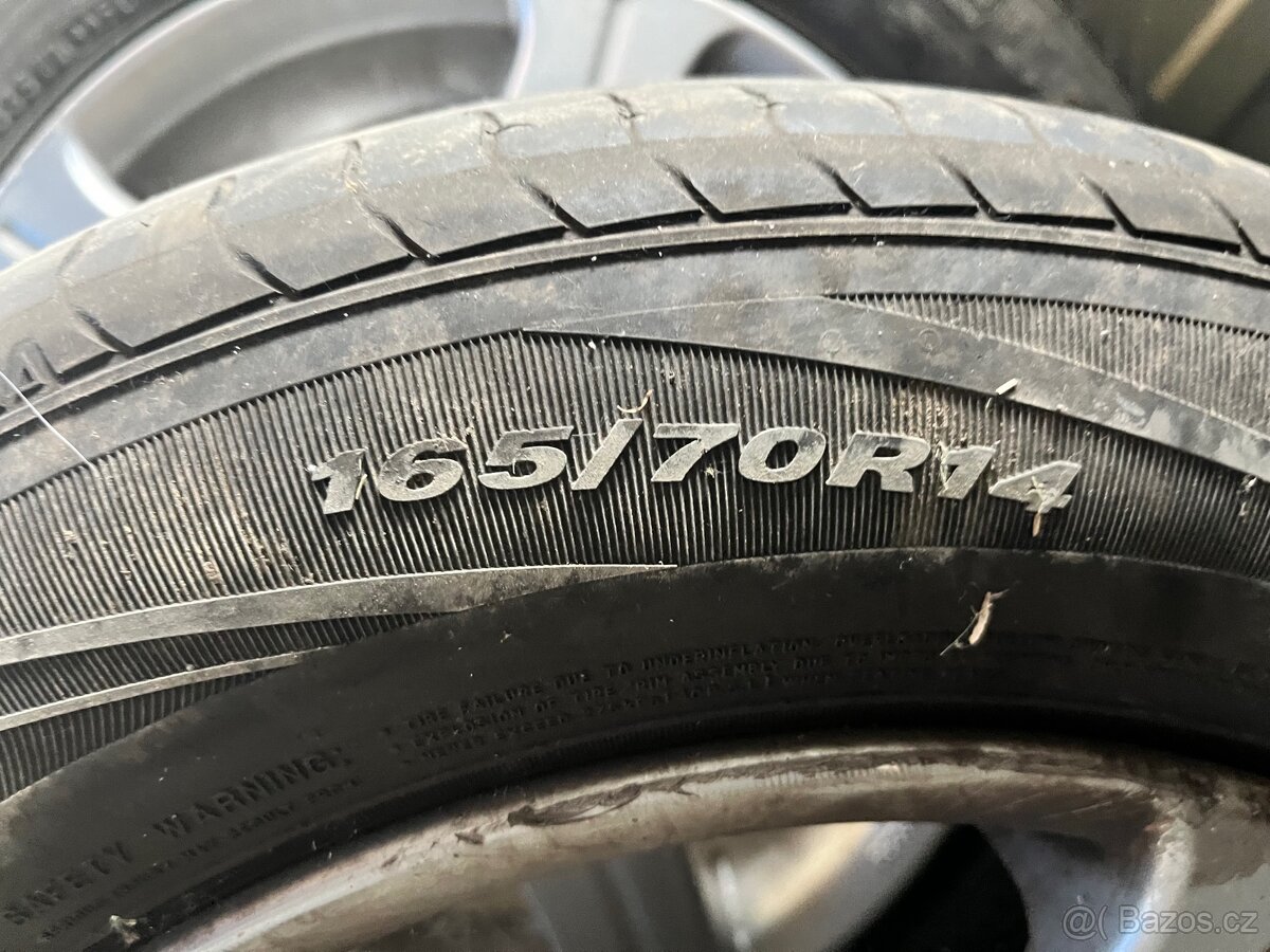 Disky s pneu 165/70 R14 - 2