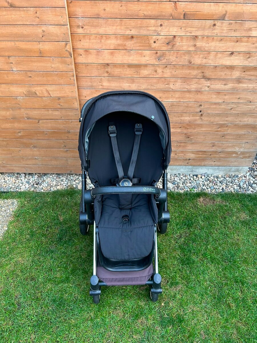 Cybex Priam Chrome Black Set 2v1 - 2