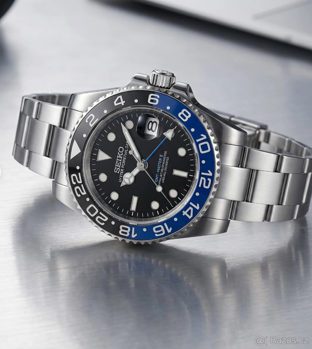 Seiko Mod GMT Batman - 2