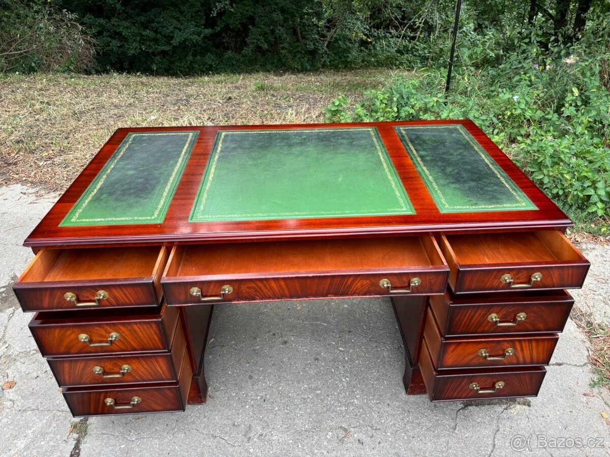 Psací stůl-anglický styl(partner desk) - 2