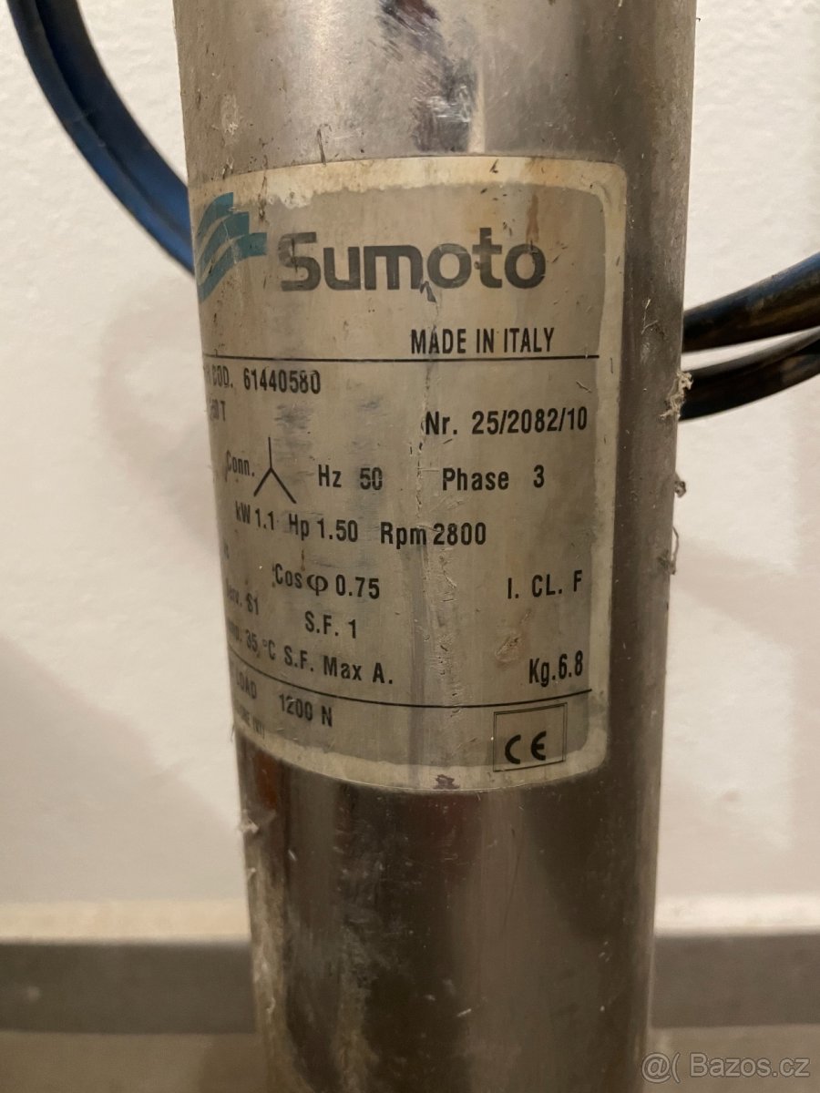 Hlubinné čerpadlo do vrtu 100m výtlak - 2