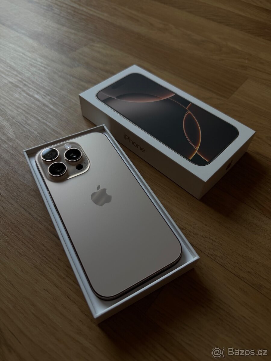 Apple iPhone 16 Pro 128GB pouštní - 2