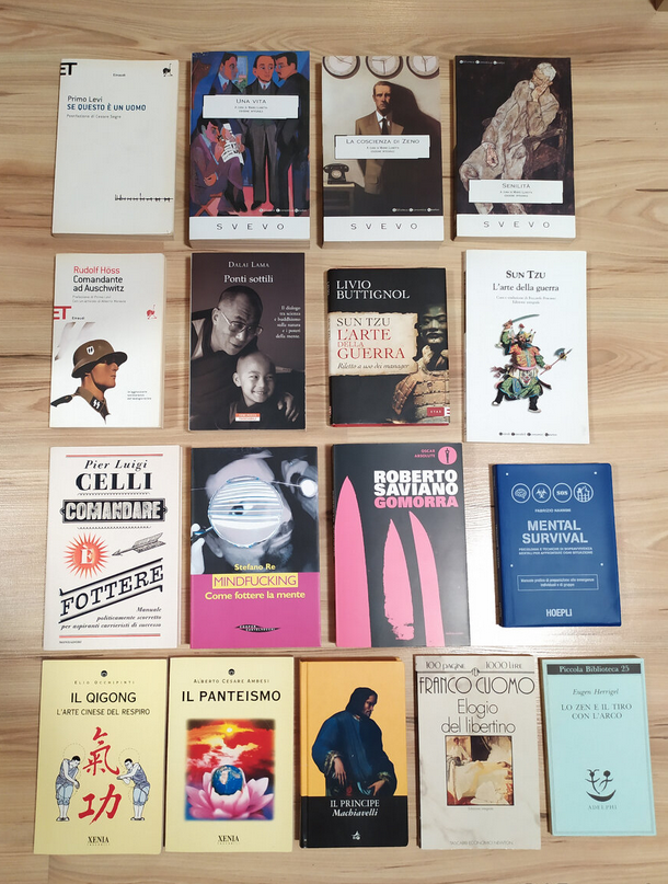 Prodám knihy v italštině / in italiano - 2