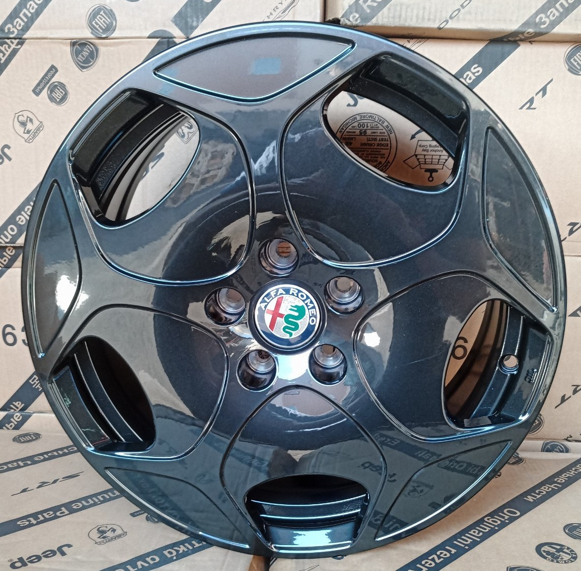Nové orig. alu disky 5x110R17 Alfa Romeo Tonale - 2