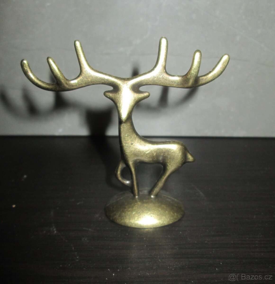 Nádherná bronzová soška jelena - 2