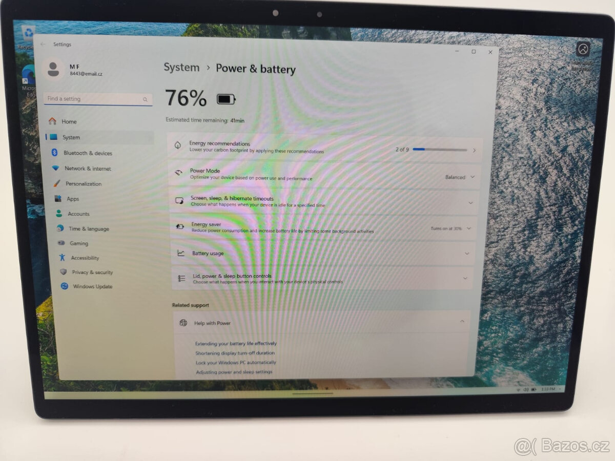 Dell Latitude 7320 Detachable Tablet i5 8GB/25GB Win11 ENG. - 2