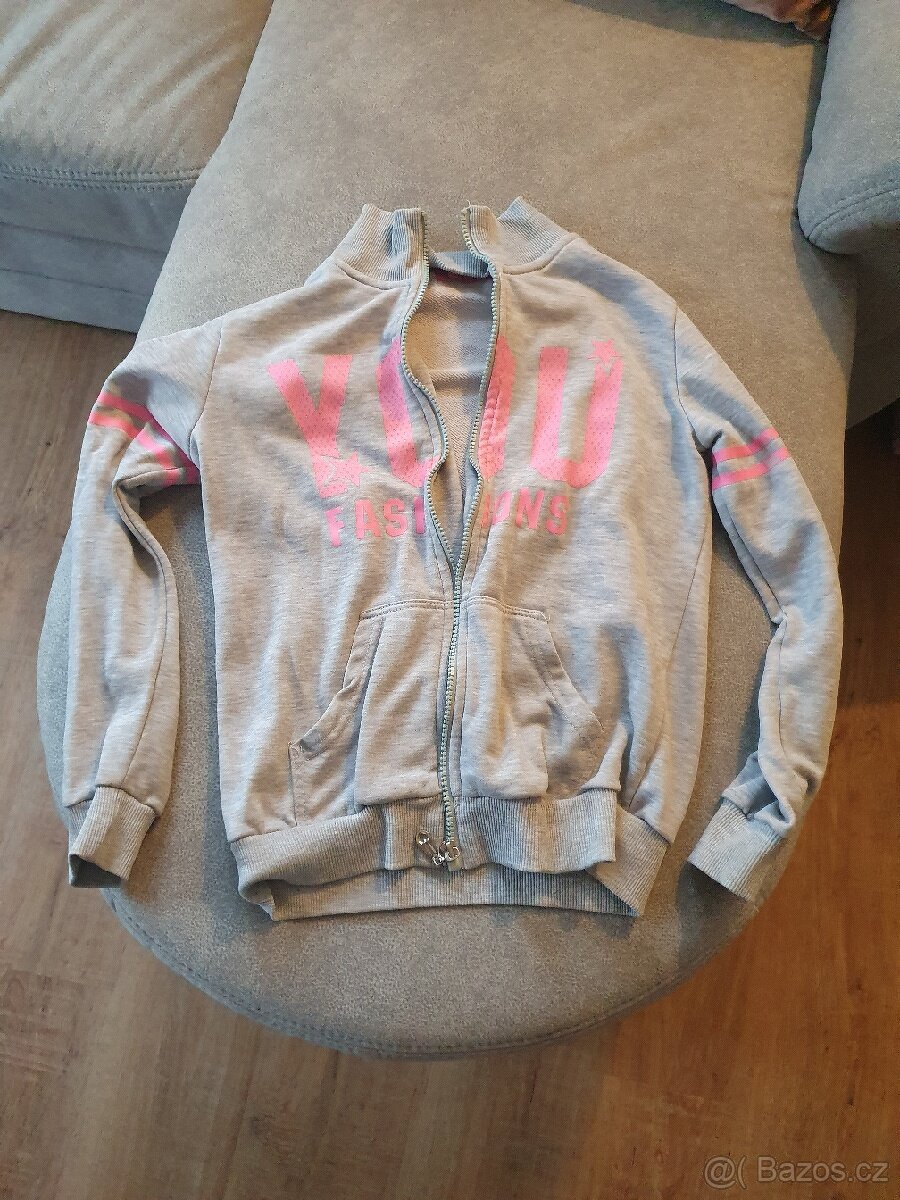 Kalhoty a mikina - holka 2roky. - 2