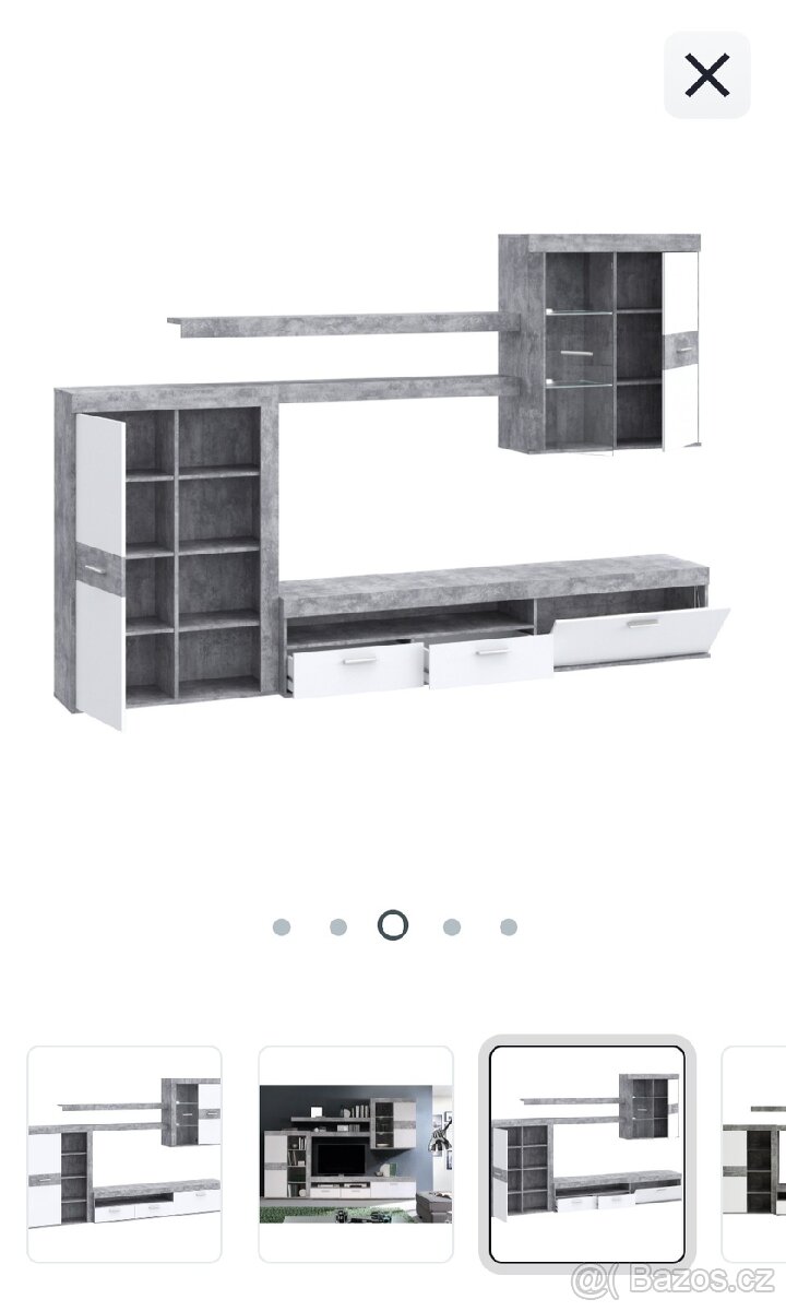 Obývací stěna - 2