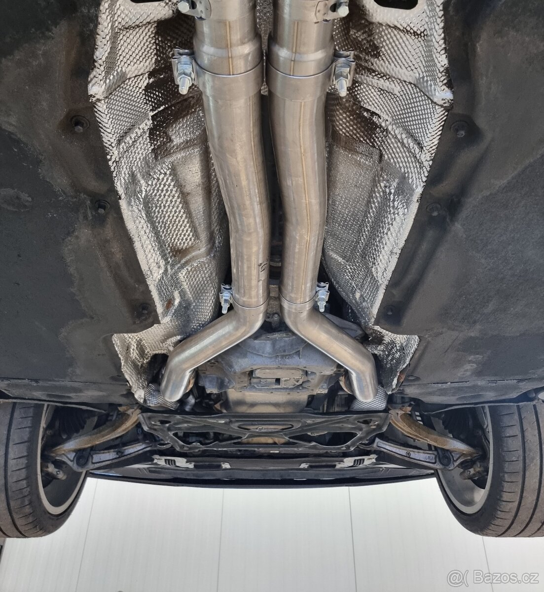 První díl výfuku Scorpion na RS6 C7 4G - 2