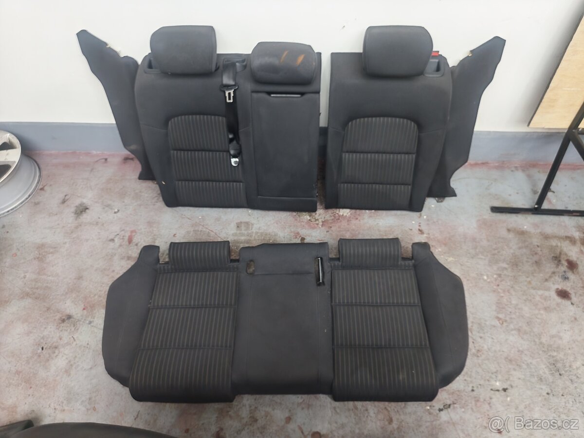 Sedadla Audi A4 B8/B8,5 výhřev, airbagy - 2