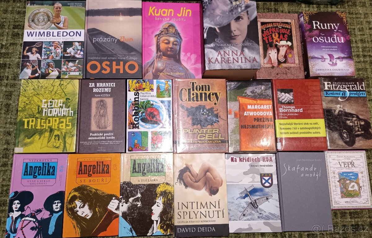 Knihy různé žánry 4) - 2