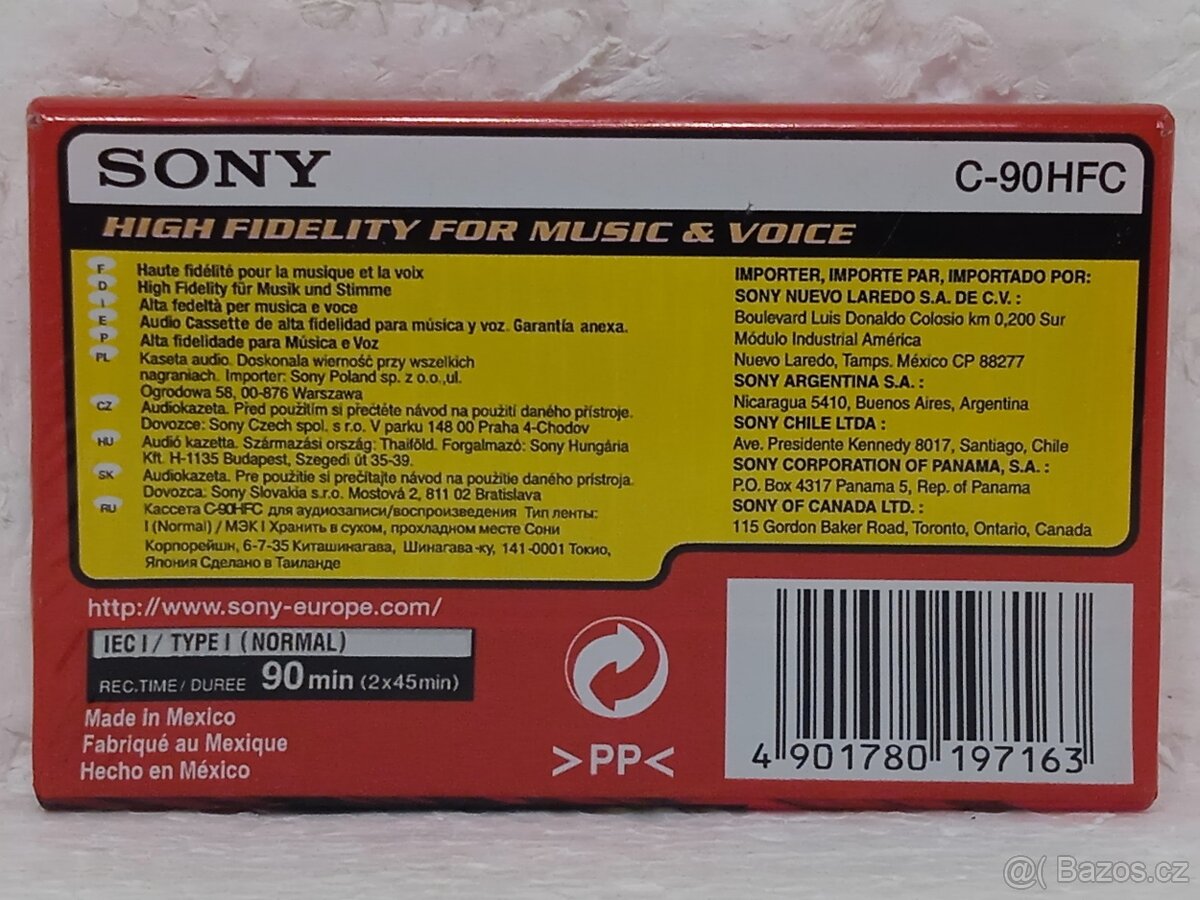 Sony HF90 C-90HFC Retro Audiokazeta - 2