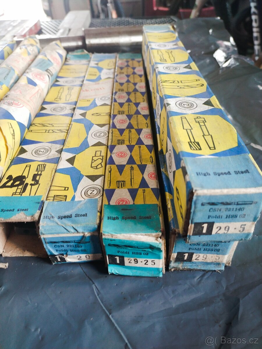 Nové vrtáky s Morse kuželem - 2