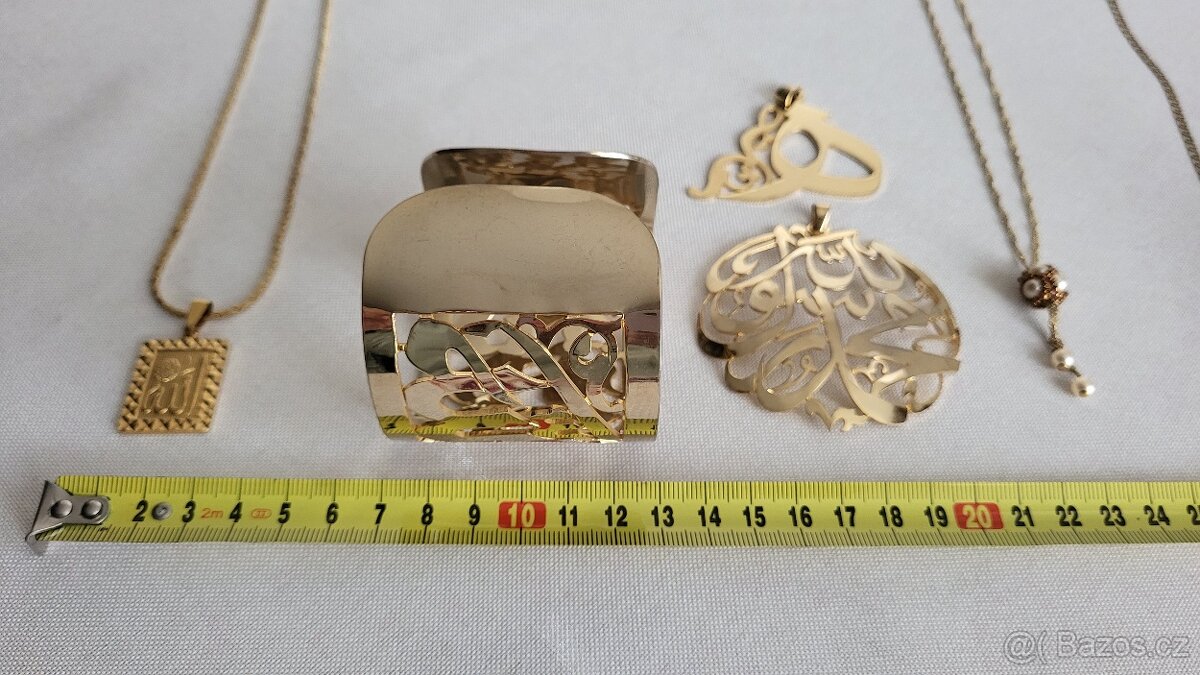 Pozlacené šperky - 2