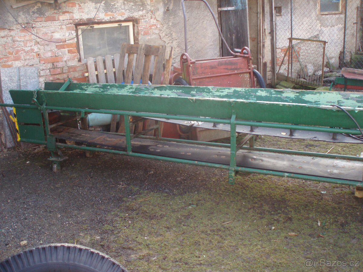pásový dopravník 6m,380V - 2