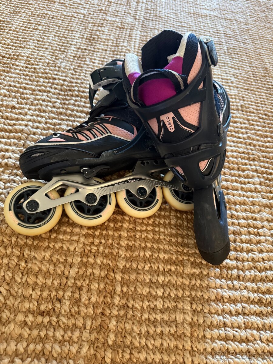 Inline brusle Oxelo + chrániče - 2