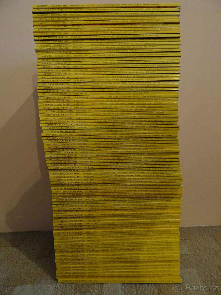 NATIONAL GEOGRAPHIC 2002 - 2009 - 87 ČÍSEL - 2