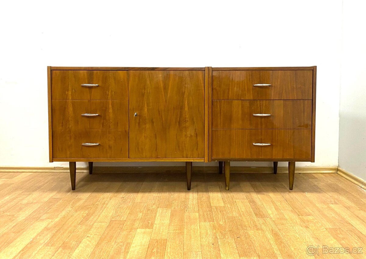 Retro komoda 60. léta Brusel - 2
