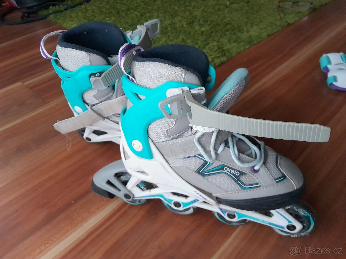 In line kolečkové brusle +sada chrániče - 2