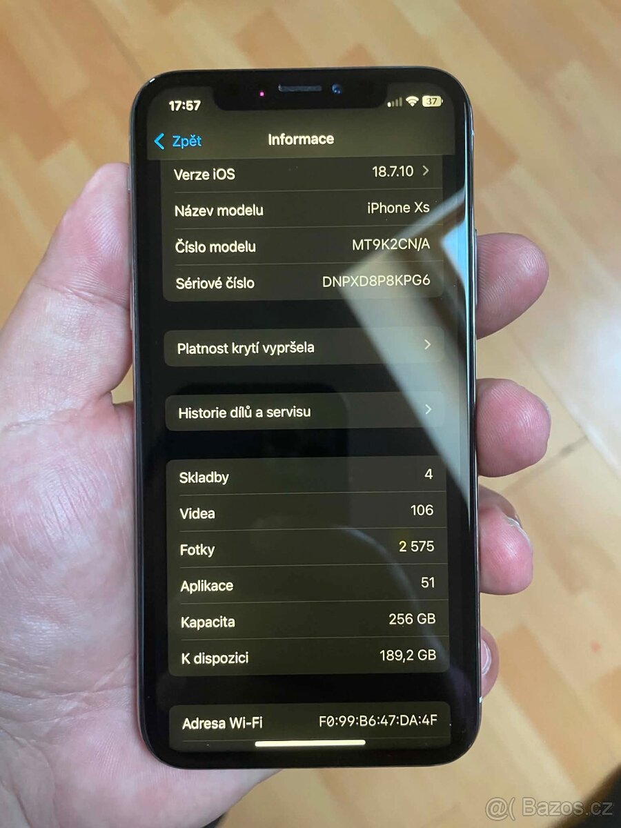 Prodám iPhone XS 256GB - 2