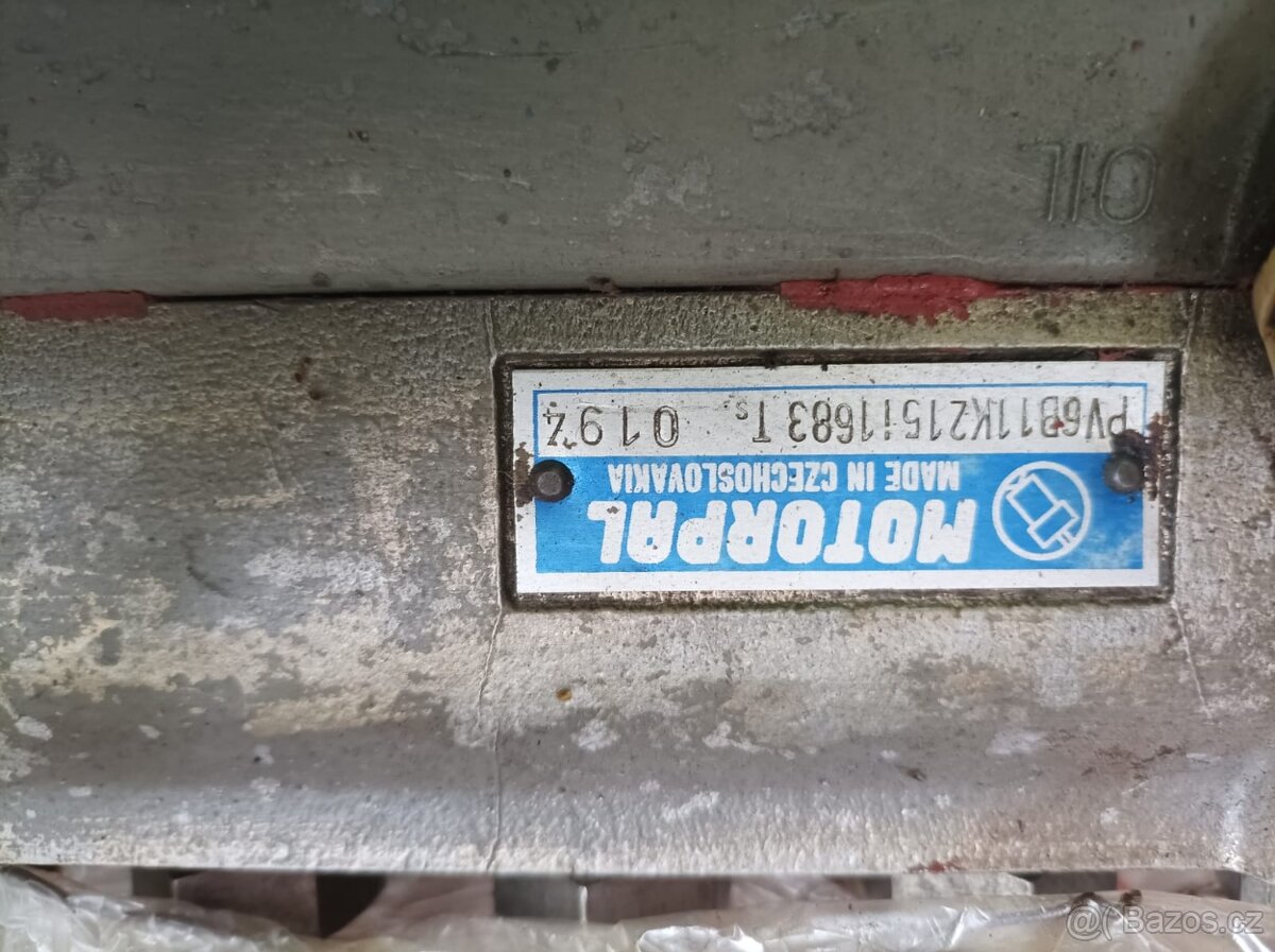 Vstřikovací čerpadlo pro motory škoda, lias MTS - 2