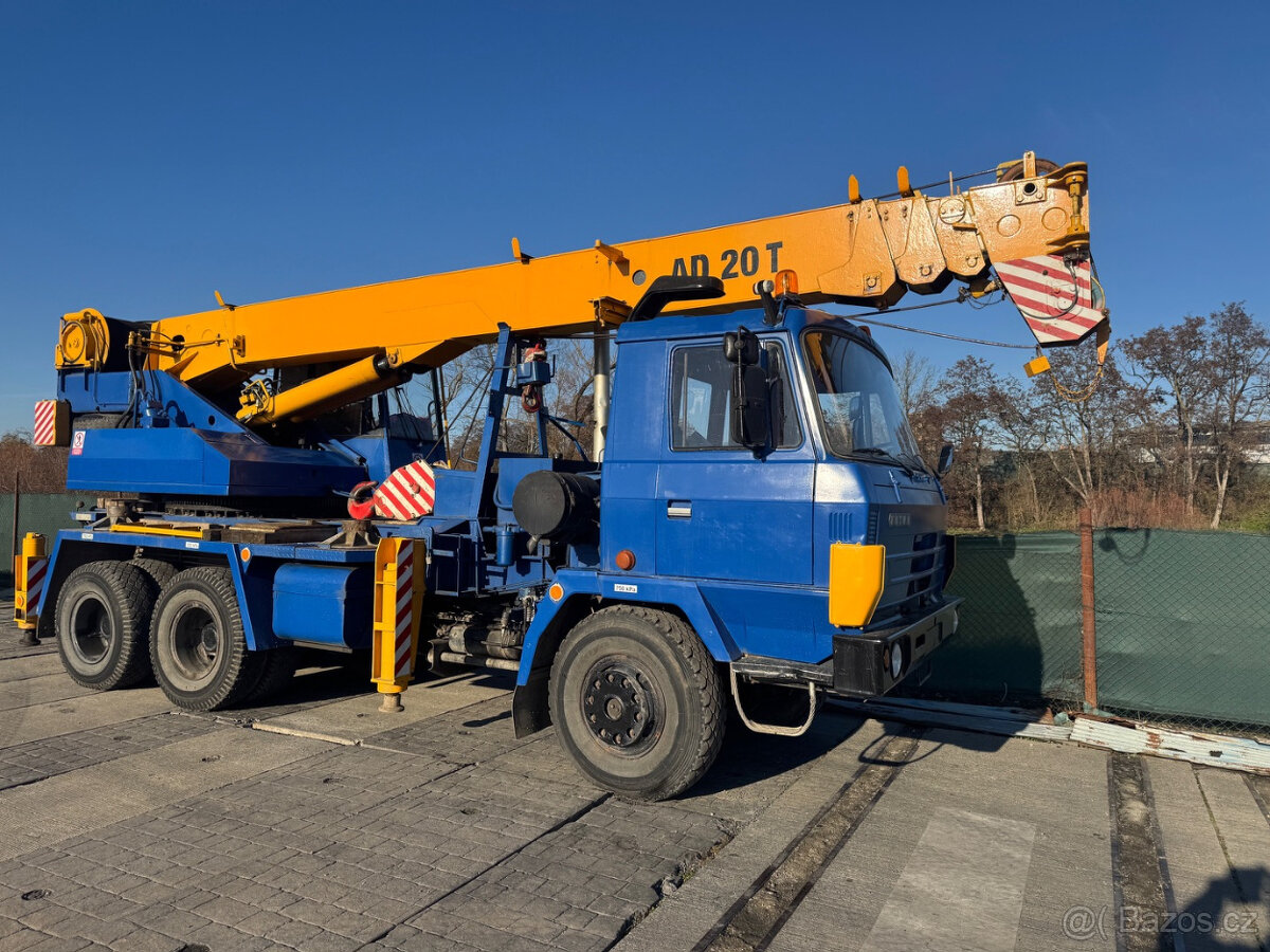 P:autojeřáb Tatra 815 6x6 AD20T,Prac stroj SS - 2