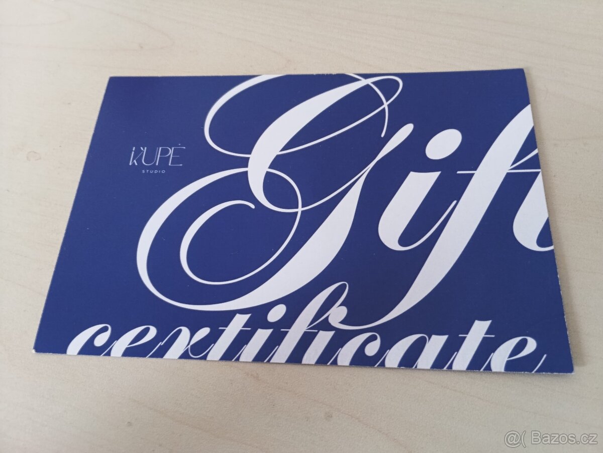 Dárkový poukaz focení a pronájem ateliéru - 2