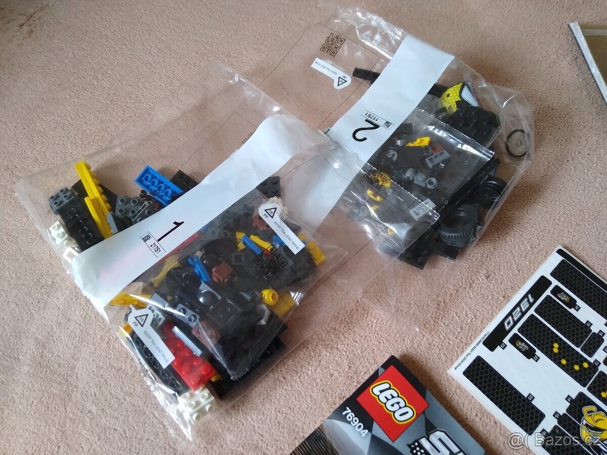 LEGO Mopar Dodge//SRT Top Fuel Dragster (POZOR: ROZBALENO) - 2