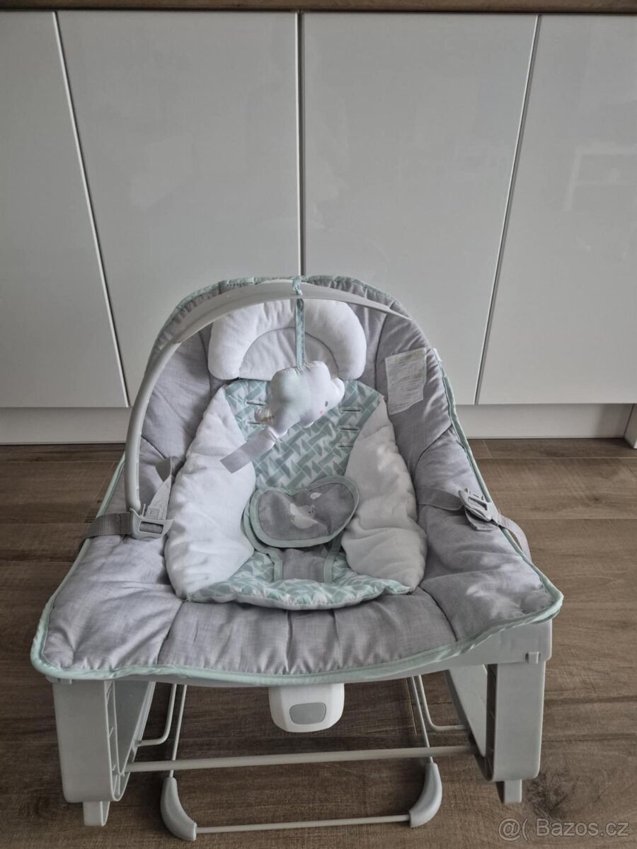 INGENUITY Lehátko-houpátko vibrující 3v1 KEEP Cozy Weave 0m+ - 2