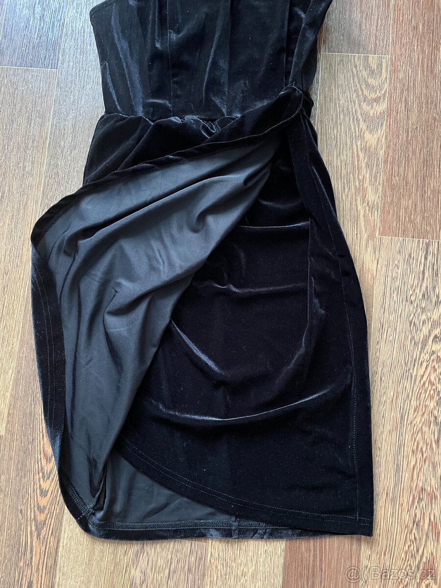 Sametové šaty (vel.S) - 2