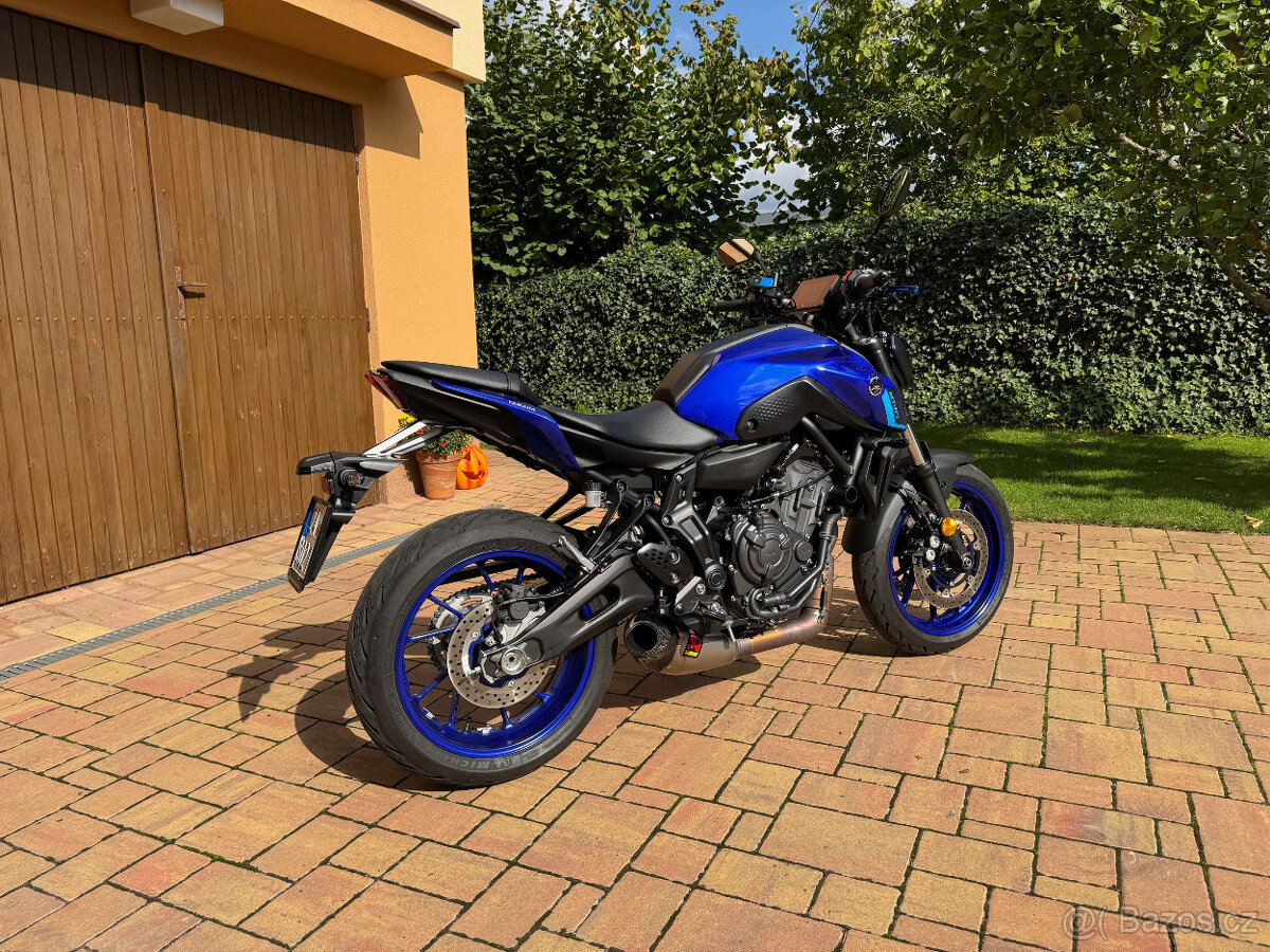 Yamaha MT-07 6200km - odpočet DPH - 2