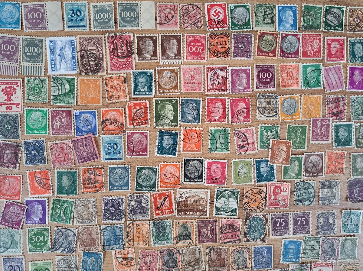 Sbírka známek Německé Říše - 2
