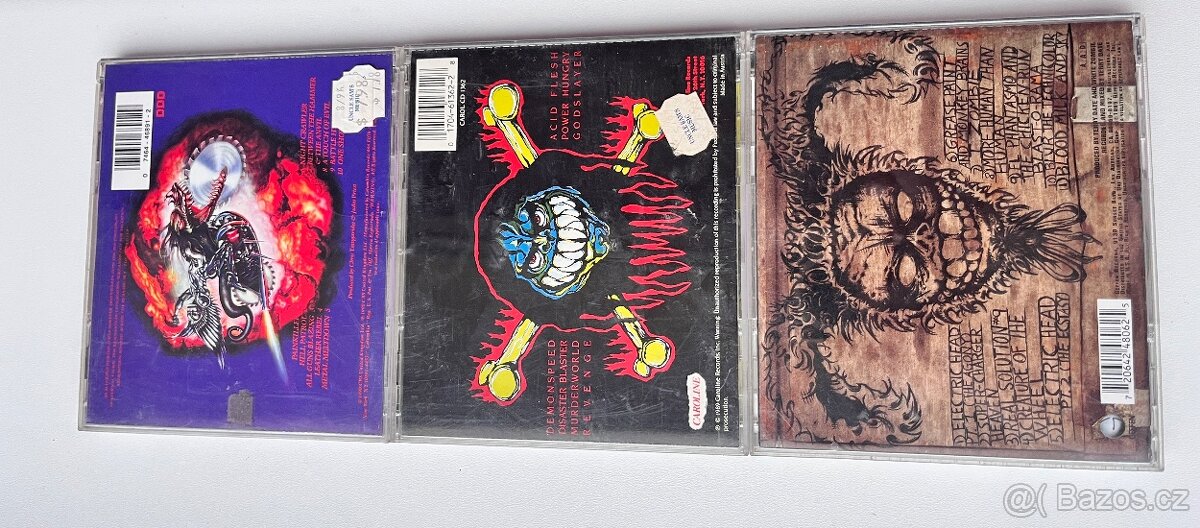 Metal CD balík – White Zombie (2×), Pantera, Judas Priest – - 2