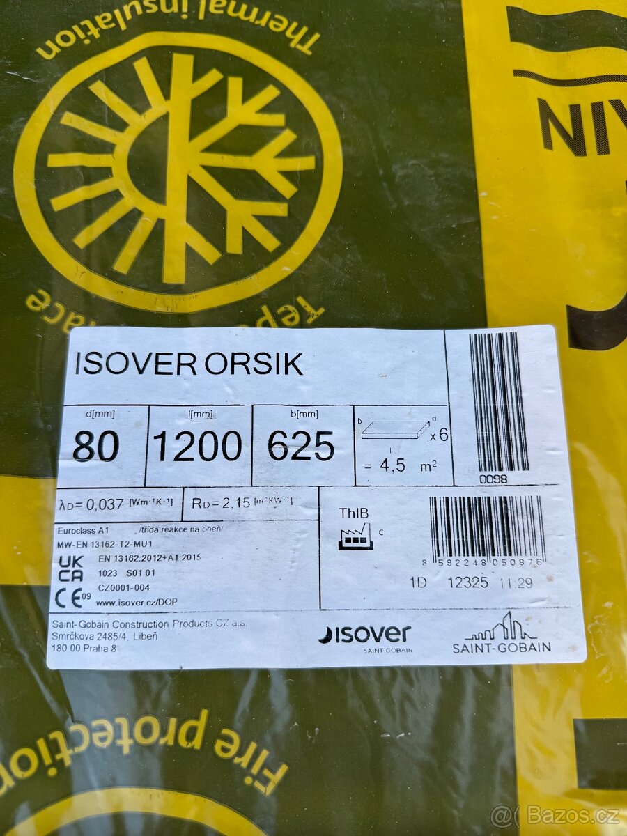 minerální vata ISOVER - 2