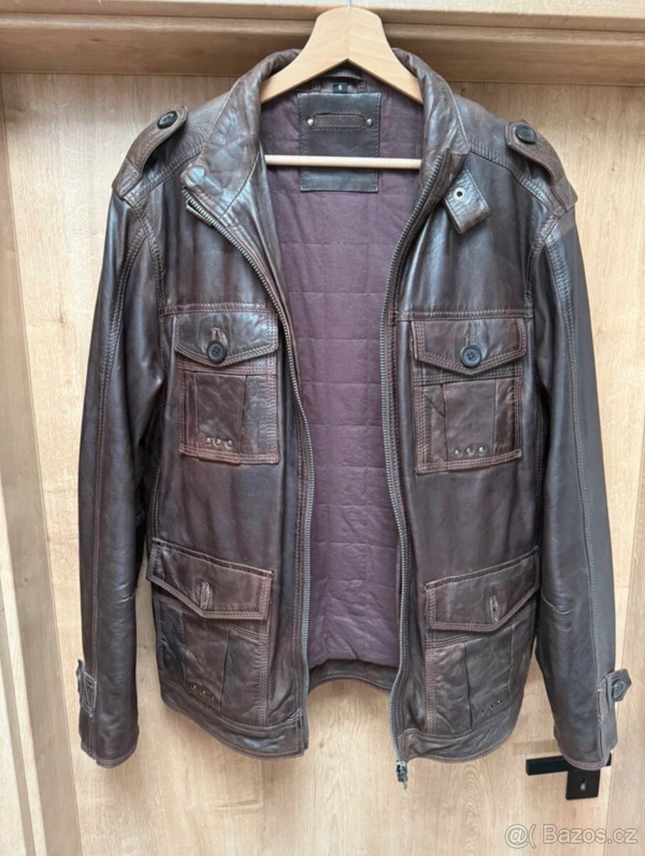 Pánská kožená bunda - 2